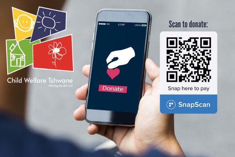 Giving made easy. Download Snapscan for free from the App or Play Store and donate to support Child Welfare Tshwane. If you already have the app follow the link below to navigate straight to your App to donate bit.ly/3bCiakK #giving #children