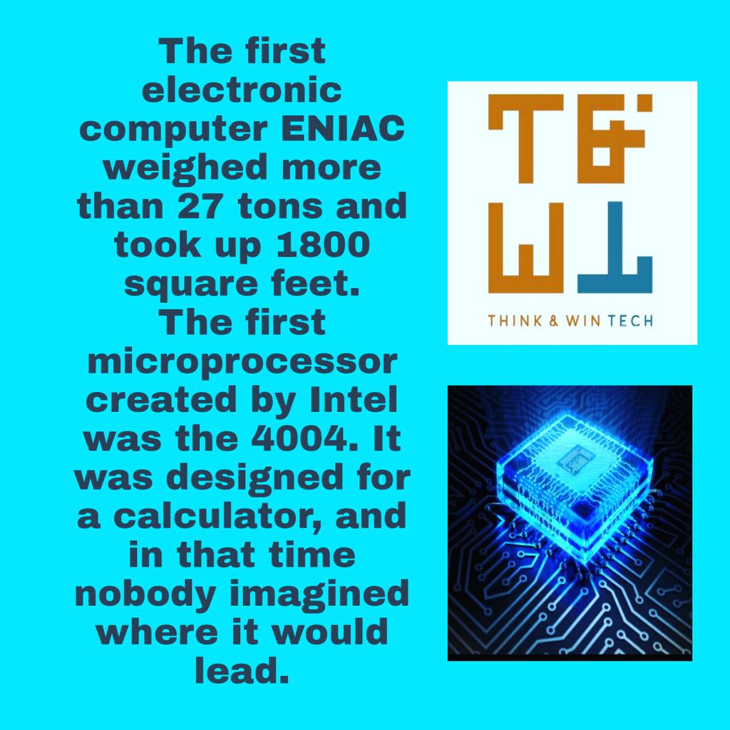 thinkwintech's tweet photo. #thinkwintech #latesttechnologyskills #latesttechnologyupdates #entrepreneurship #kulgam #kashmir #india #engineering #digital #technews #instatech #mobile #communicationskills #computerfacts #gk #freelancing #computerscience #postoftheday #dates #knowledgeispower #microprocessor https://t.co/ke8JHtdsie