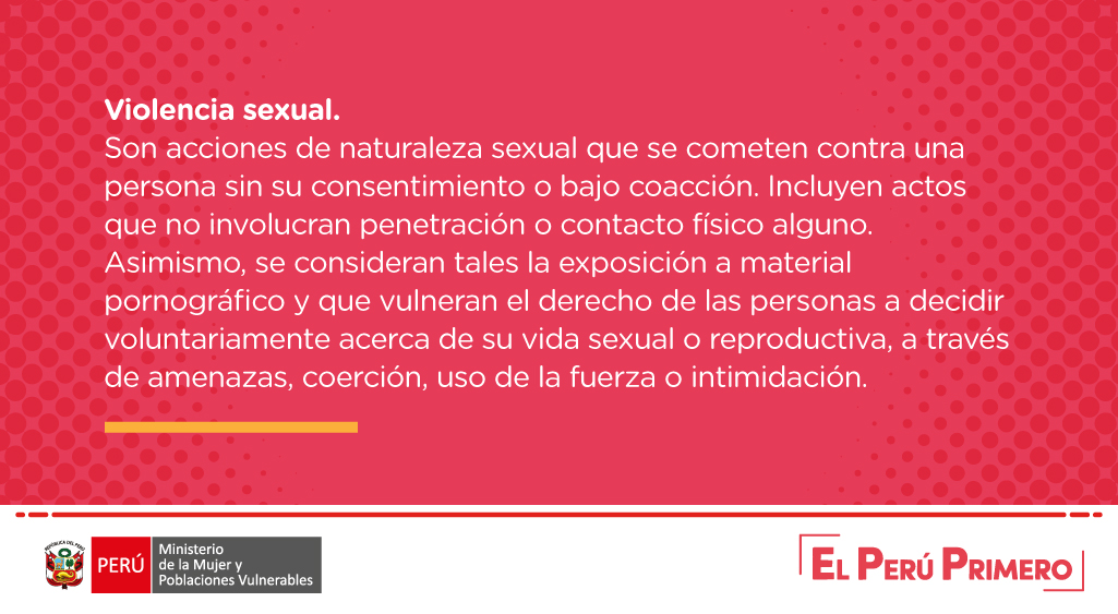 MimpPeru's tweet photo. ¡Basta de estereotipos que legitiman el acoso! 🙌 La violencia se manifiesta de diferentes formas y es importante conocerlas. ➡️ https://t.co/7rm0meY1MA https://t.co/p6CQBUz10j