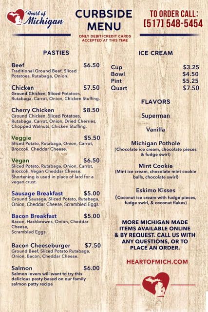HeartofMich's tweet photo. Stop by today to pick up a hot pasty for lunch, or grab a dozen for the freezer to have an easy-to-make dinner on a busy night!
🍽️
⬇️ Visit our shop at ⬇️
📍 203 W. Grand River Ave. Howell, MI 48843
☎️ (517) 548-5454
⌚️ NEW HOURS: Sun 9-3, Closed Monday, Tues-Sat 11-6 https://t.co/XKMMINinme