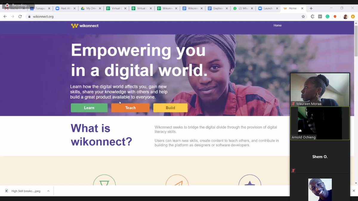TunapandaOrg's tweet photo. βTell me and I forget, teach me and I may remember, involve me and I learn.β β Benjamin Franklin
Week 5 of our weekly virtual events.
#Wikonnect2020 #Contentcreation #tunapandaorg #Communitytraining #stayhome #staysafe #LearningNeverStops https://t.co/ywqI8J64kU