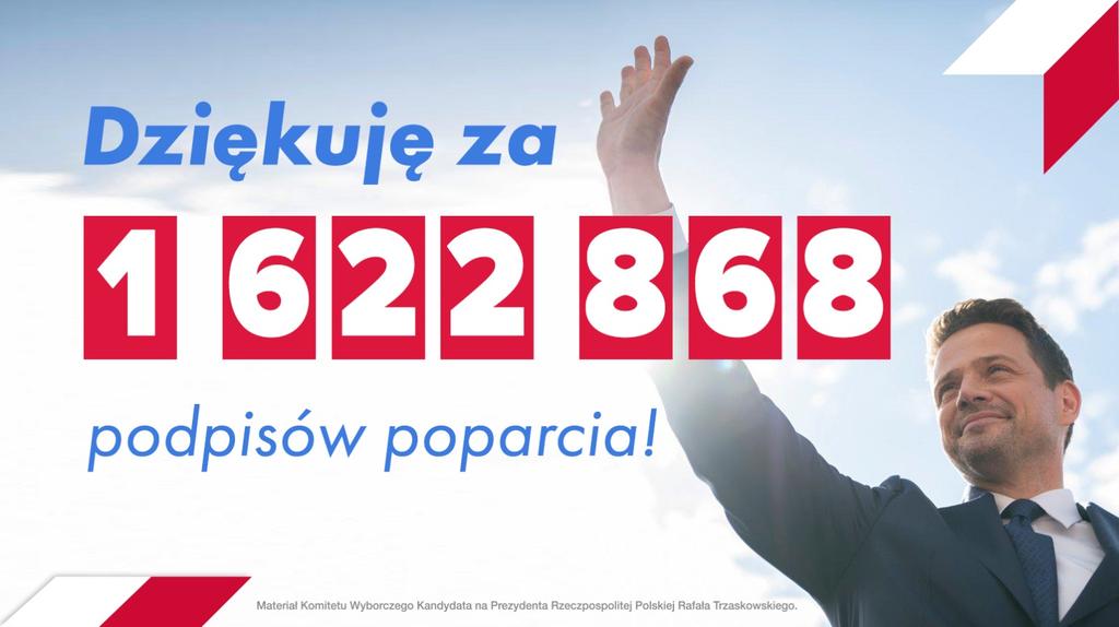 Ponad 1,6 mln podpisów. W 6 dni. Brak mi słów, więc powiem tylko: DZIĘKUJĘ! Przed nami kolejny etap, więc cały czas proszę o Wasze wsparcie. Ruszamy do dalszej pracy! :)