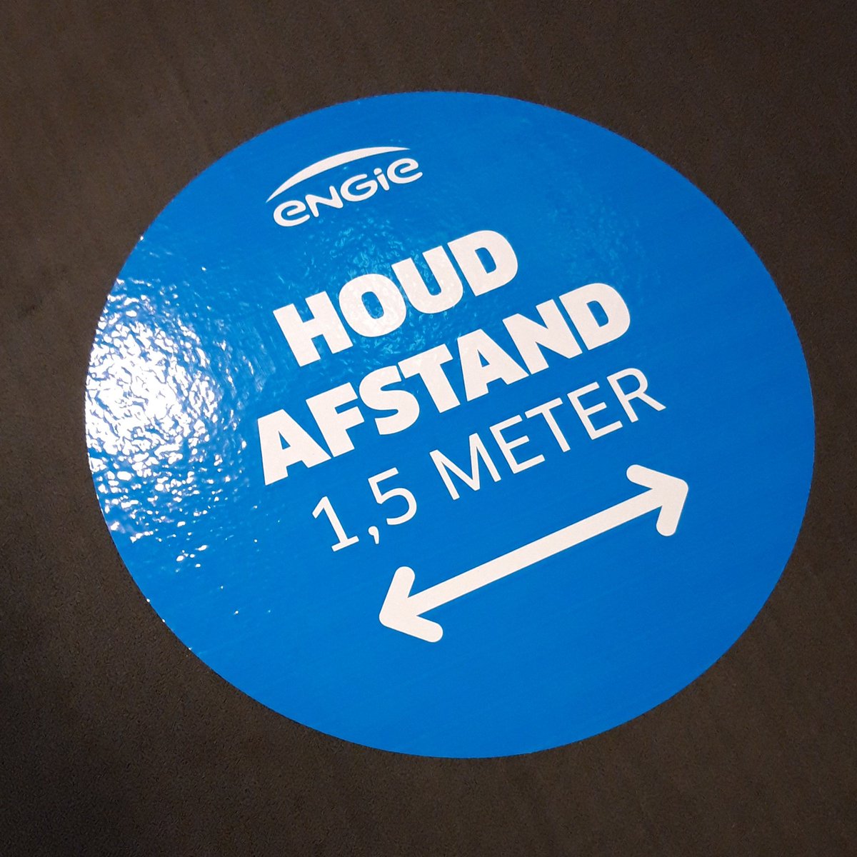 bertensc's tweet image. Ook bij ENGIE op kantoor respecteren wij de corona-maatregelen. Samen kunnen we corona aan. 
#engie #corona