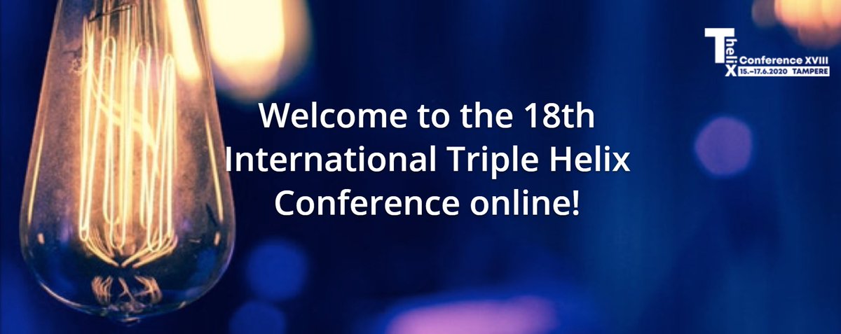 We are honored to have a prestigious key note speaker at #triplehelixconference2020, Mr Esko Aho, former Premier Minister of Finland, , talking on 16th June 2020. If you have not registered to our Virtual event, do it now!
lnkd.in/gCT_Tu4
THA members can register free!