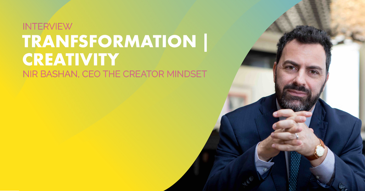 What are the three key steps to harness our #creativity during the #coronacrisis? We spoke with <a href="/Nir_Bashan/">Nir Bashan</a>, Founder of The Creator Mindset, about a formula for creativity. bit.ly/2Yv1rLl 
#transformation #newwork #danacademy