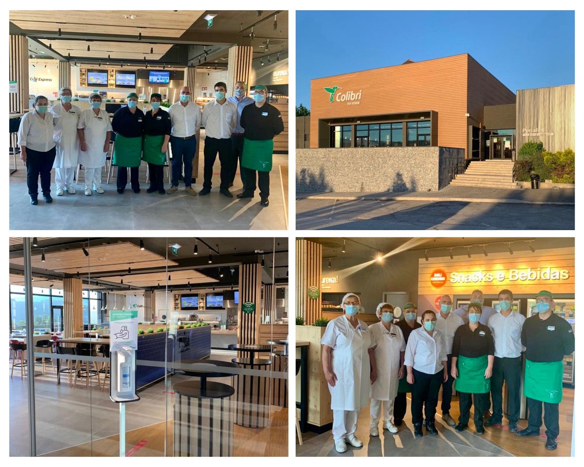Felices de anunciar la inauguración del área de servicio Penafiel en Portugal, la primera unidad de la red #Colibri #ViaVerde ubicada en la autopista A4 - Porto / Amarante. #EnAreasCuidamosDeTi