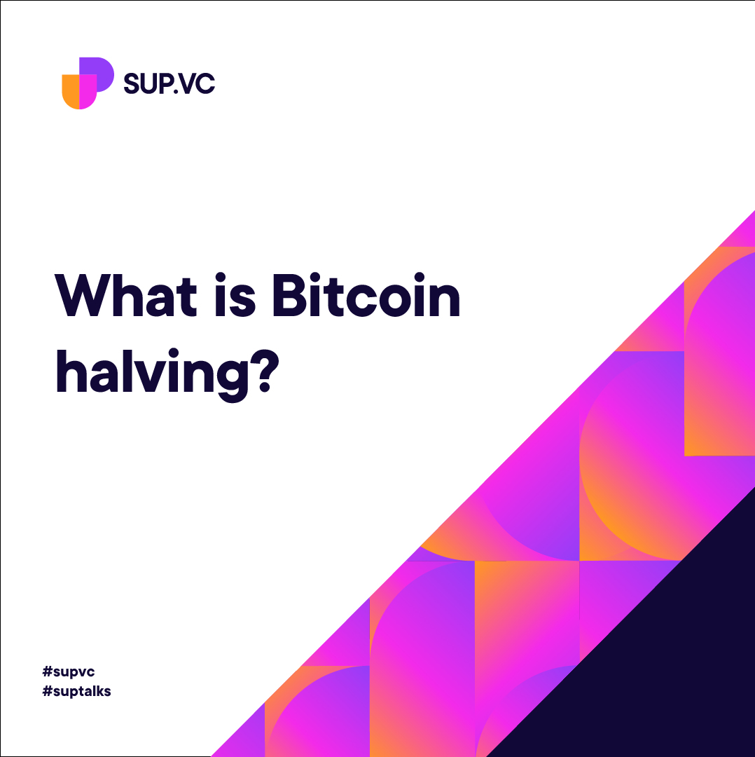 sup_vc's tweet photo. ”The halvening” sounds like a horror movie about an ax murderer. But it’s actually the nickname for one of the most hotly anticipated events in Bitcoin’s history.💲
For more info : https://t.co/oCXkUFFTC2
Apply here : https://t.co/2qKIv9MUiQ
#SUPTalks #Bitcoin #Blockchain https://t.co/f307fhPwij