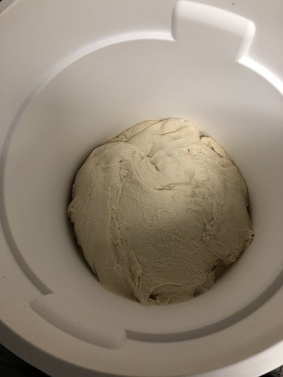 As Freddy said “the dough must go on”. First bin made. #sourdough#