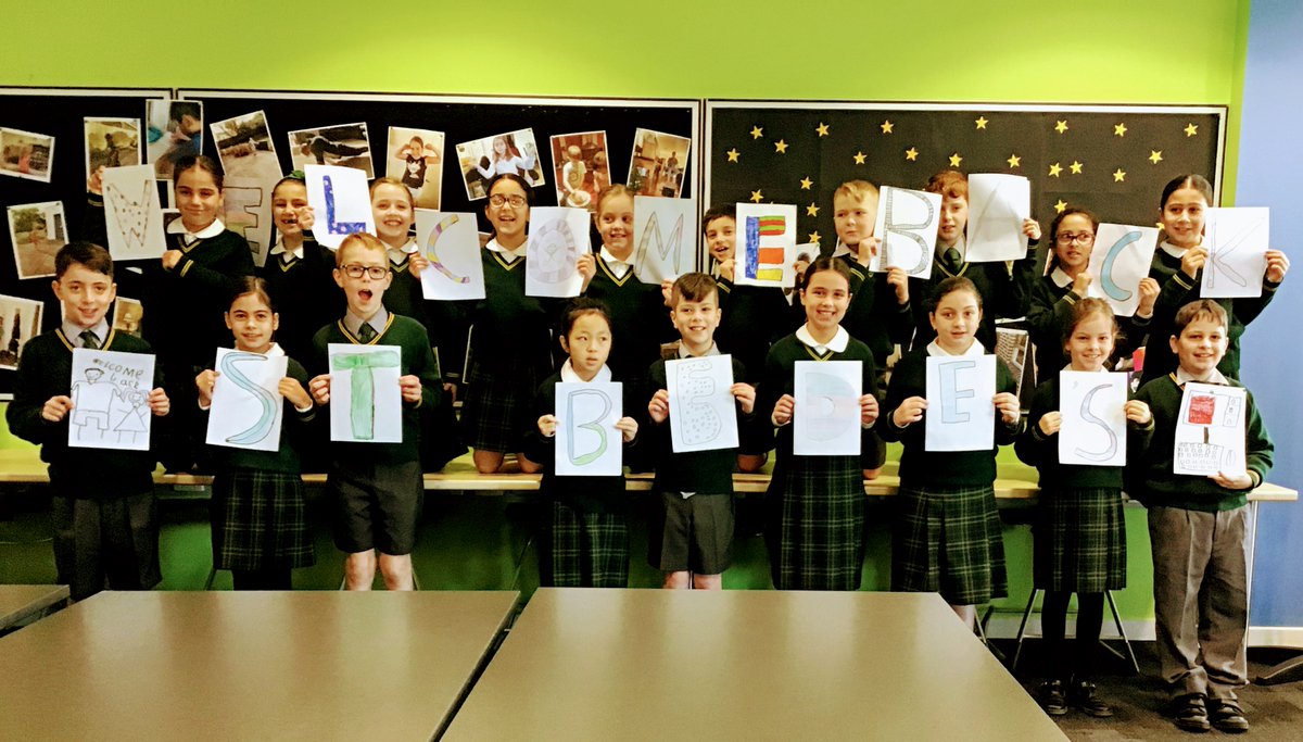sbedesbn's tweet photo. WELCOME BACK ST BEDE'S!  3/4J is excited to be back at school. https://t.co/I3b5CvqIUM