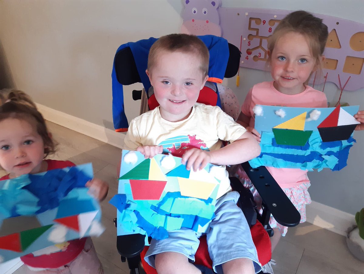 StCatherinesSS's tweet photo. Fab art work by Callum and his sisters for our seaside theme π¨πβ΅οΈ#keepingbusyathome #superstars https://t.co/ECouVr7jfB
