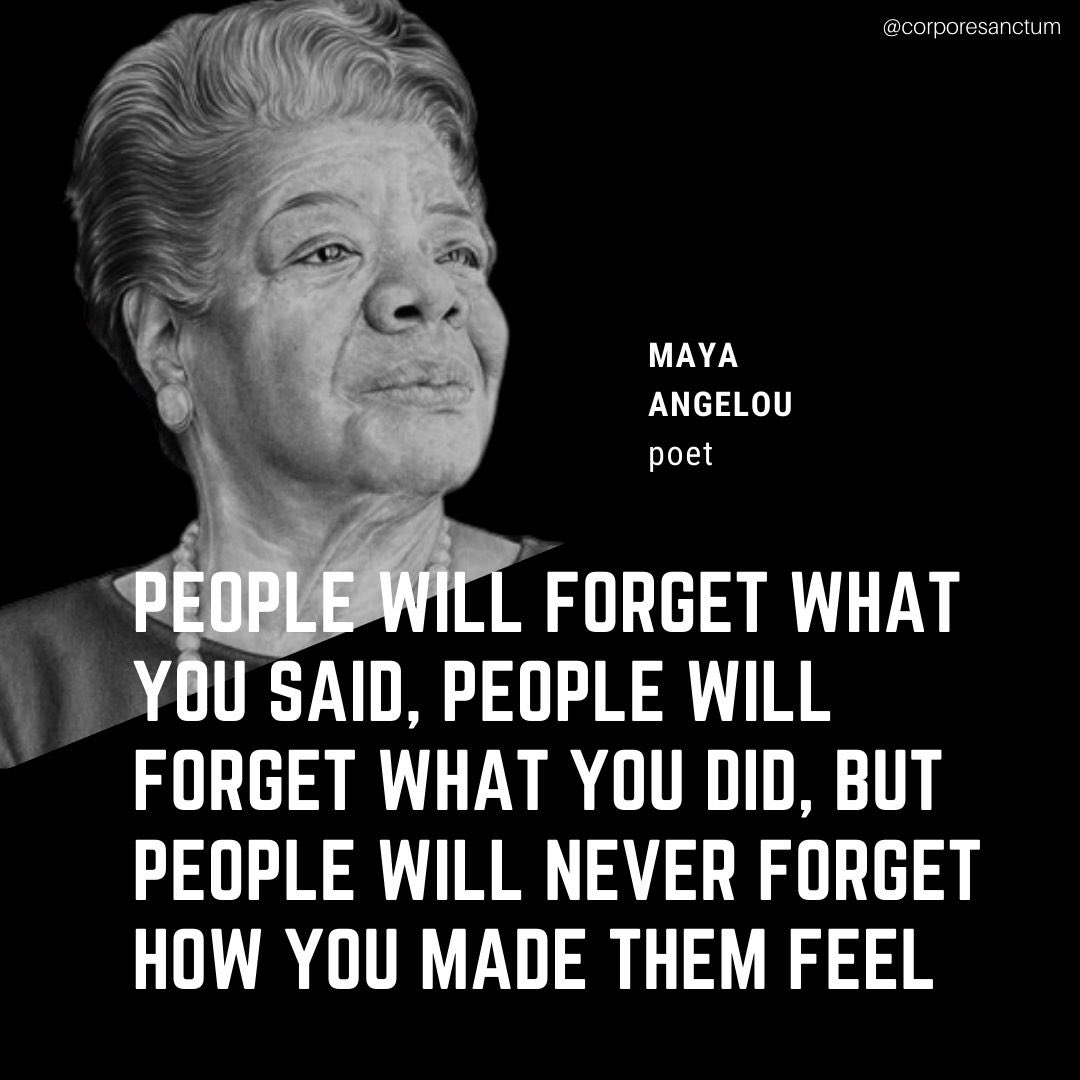 Did you ever come across #MayaAngelou’s poem in high-school?