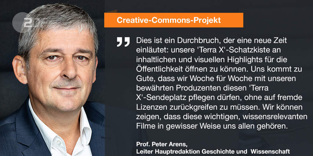 #ZDF stellt #TerraX-Kurzclips unter Creative-Commons-Lizenz zur freien Nutzung: 
kurz.zdf.de/NWg/