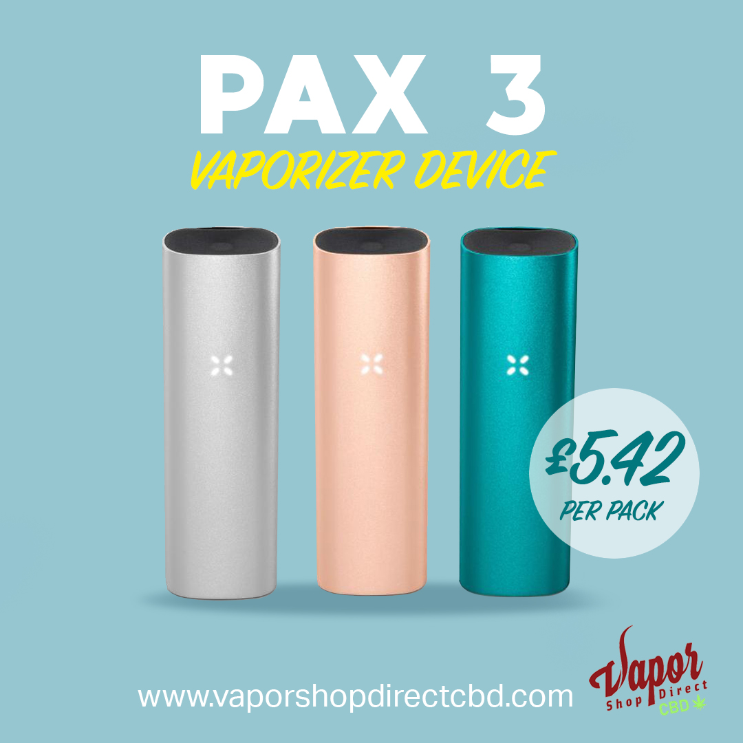 CbdVapor's tweet photo. The PAX 3 Vaporizer kit is sleek &amp; stylish. Ideal for new &amp; experienced vapers! Available Online! #vaporshopdirectcbd

https://t.co/ZAkL8r9sHP
#cbdshop #cbduk #cbdmovement #vapecbd #vapehardware #vaporizor #vapecommunity #pax3 #vapekit #cbdvapes #vapecbd #shopcbd #shophemp https://t.co/BH3MHqyYx6