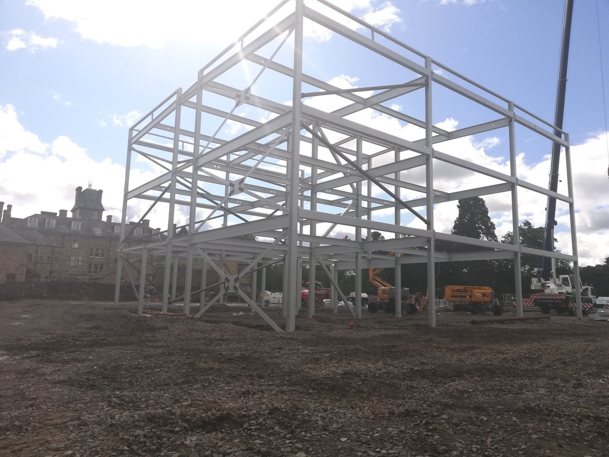 finleysaycliffe's tweet photo. Progress on site @QEHSHexham @gallifordtry @SCHSiteServices https://t.co/6GR5NDXM3m