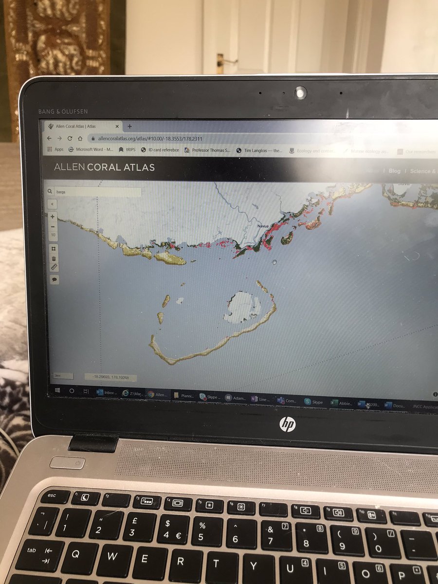 abbiedosell's tweet image. Taking a look the new #coralreef maps of my old home, #Beqa island, #Fiji on the @AllenCoralAtlas. Very impressed by just how accurate the habitat distribution is! This is one of the most useful tools I’ve come across - looking forward to seeing more.