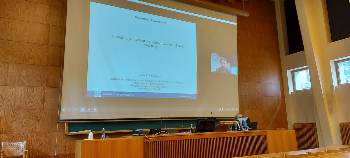 Mari Pihlatie (@maripihlatie) on Twitter photo Excellent discussion on #nitrogen #cycling in boreal #forests between the PhD candidate Janne Korhonen and opponent assoc. Prof. Tobias Rütting <a href="/helsinkiuni/">University of Helsinki</a> <a href="/CH4_N2O_Forests/">CH4 & N2O cycles in forests</a> <a href="/EcoPhysGroup/">Ecosystem Processes</a> <a href="/INAR_fin/">INAR</a> Excellent discussion on #nitrogen #cycling in boreal #forests between the PhD candidate Janne Korhonen and opponent assoc. Prof. Tobias Rütting <a href="/helsinkiuni/">University of Helsinki</a> <a href="/CH4_N2O_Forests/">CH4 & N2O cycles in forests</a> <a href="/EcoPhysGroup/">Ecosystem Processes</a> <a href="/INAR_fin/">INAR</a>