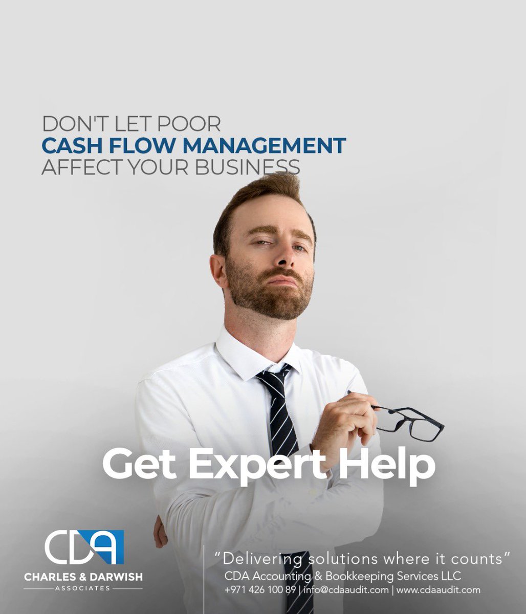 cdaaudit's tweet image. We will help you achieve your business goals by taking care of your #financial duties and improving revenue. The expert professionals at CDA will guide you on how to efficiently manage #cashinflows and outflows.

#cdaaudit #accounting #accountingservices #outflows #business