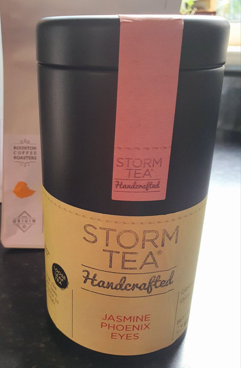 MissEmily_B's tweet image. I know I'm a coffee fan but @StormTea has just reminded me what real Jasmine Green tea should taste like. I'm blown away.