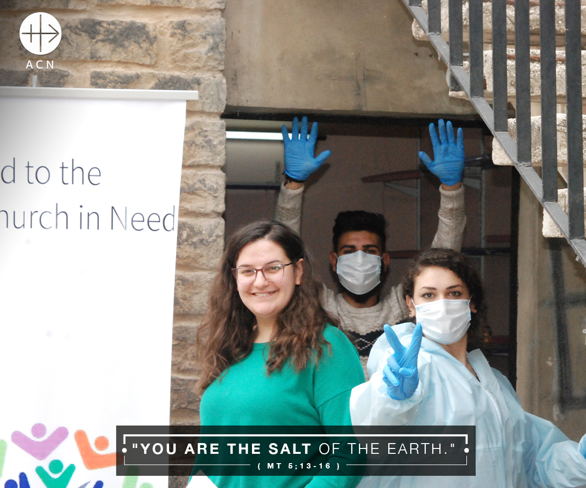 ACNPhilippines's tweet photo. YOU ARE THE SALT OF THE EARTH. 

YOU ARE THE LIGHT OF THE WORLD.

Holy #Gospel of Jesus Christ according to Saint Matthew 5,13-16.

#WordToday #ACNPhilippines #AidToTheChurchInNeed #DailyGospel #OneChurchAgainstCOVID19 https://t.co/XraLK5bu2e