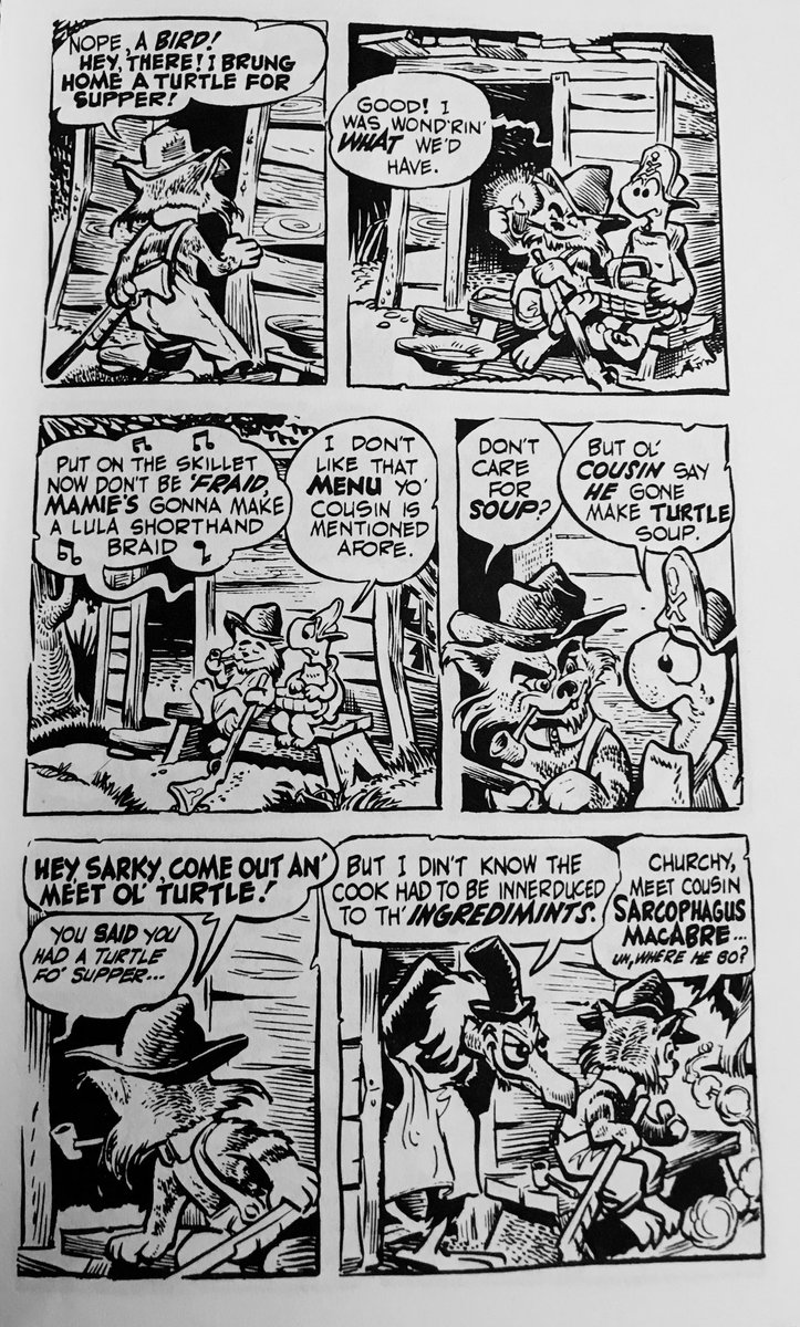 Pogo Re-Runs by Walt Kelly - Kelly was at his best when he was lampooning politics, and thankfully here’s three storylines where he mocks the bid for the presidency. It’s easy to get lost in the comedic chaos of this strip, but I still find myself enjoying the hell out of it.