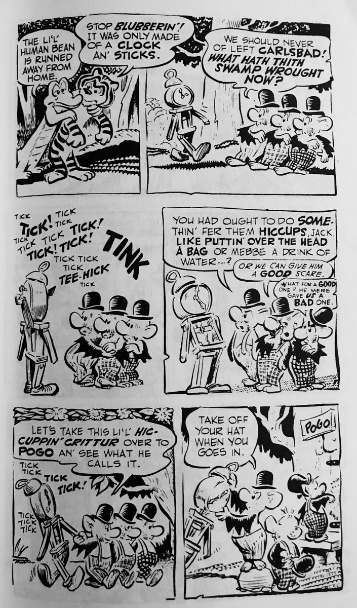 Pogo Re-Runs by Walt Kelly - Kelly was at his best when he was lampooning politics, and thankfully here’s three storylines where he mocks the bid for the presidency. It’s easy to get lost in the comedic chaos of this strip, but I still find myself enjoying the hell out of it.