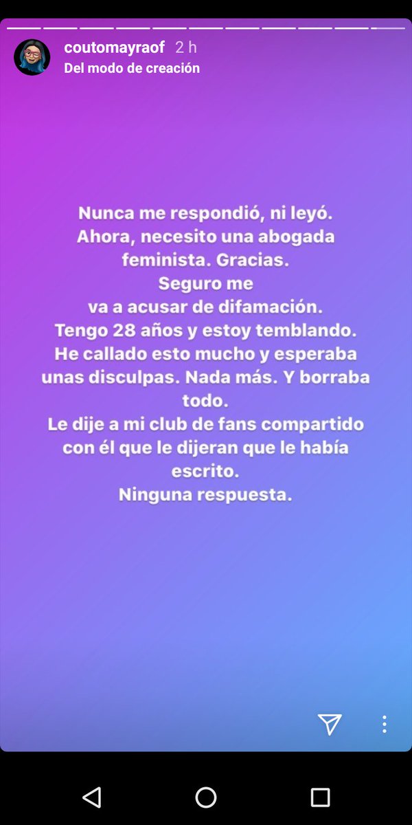 Elenavc_'s tweet photo. @PasajeEscolar #andreswiese pero también está mal ella está incentivando a su club de fans y escribiendo a su mamá eso que es sino es acoso?? No te responden, escribes a la mamá ya para no? 1 sol de criterio https://t.co/RXp66Rujp3