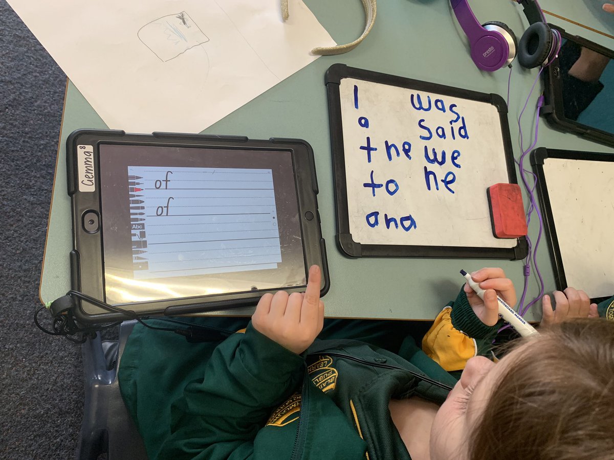 Great sight word activity during kindy literacy rotations. Utilising 1:1 iPads and seesaw as a way to incorporate explicit instruction into independent activities. Awesome work <a href="/stilloni/">Jessica Stilloni</a> <a href="/NicoleMauri1/">Nicole Mauri</a> <a href="/KindergartenBPS/">Kindergarten Team @ Blairmount Public School</a> <a href="/miss_rani84/">Rani Fairbairn</a> @Clapturn #ThisIsBlairmount #sketchesapp