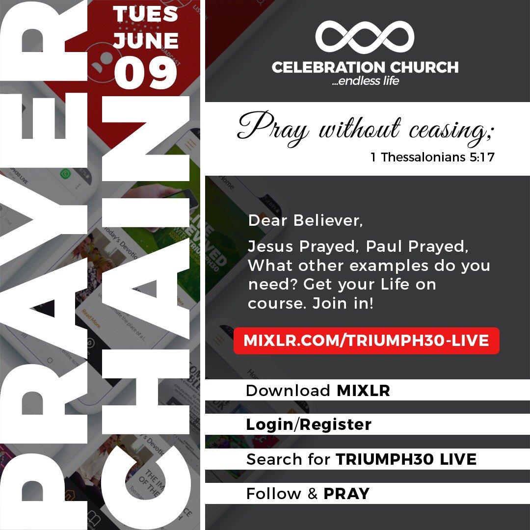 cci__global's tweet photo. The PRAYER CHAIN has begun!
Join in! 
Let’s make power available🔥

#prayer #PrayerChain #ccilagos #Jesusprayed #cci #gospel https://t.co/hmgSf2uW1W
