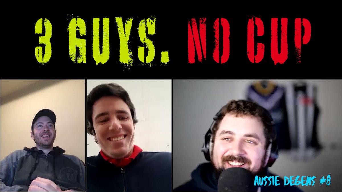 3 Guys who can't afford a cup...from brutal gambling bad beats | Aussie Degens Comedy Podcast ep 8
watch: youtu.be/S1NY3EWFwp4
#nrl2020 #nrlround4 #nrlrecap #nrlpodcast #nrlgambling #sportsgambling #sportsbettingtips #sportsbettingpicks #nrlbets #nrlgambling #gamblingcomedy
