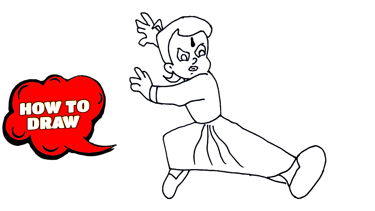 How to draw chhota bheem  video Dailymotion