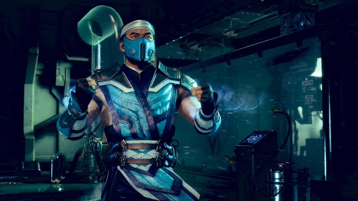 CryoGrandmaster's tweet photo. You may say any one thing to Grandmaster Sub-Zero and he cannot retaliate with Kombat. 

What do you say to the Lin Kuei’s leader? https://t.co/fMAiFjDfUl