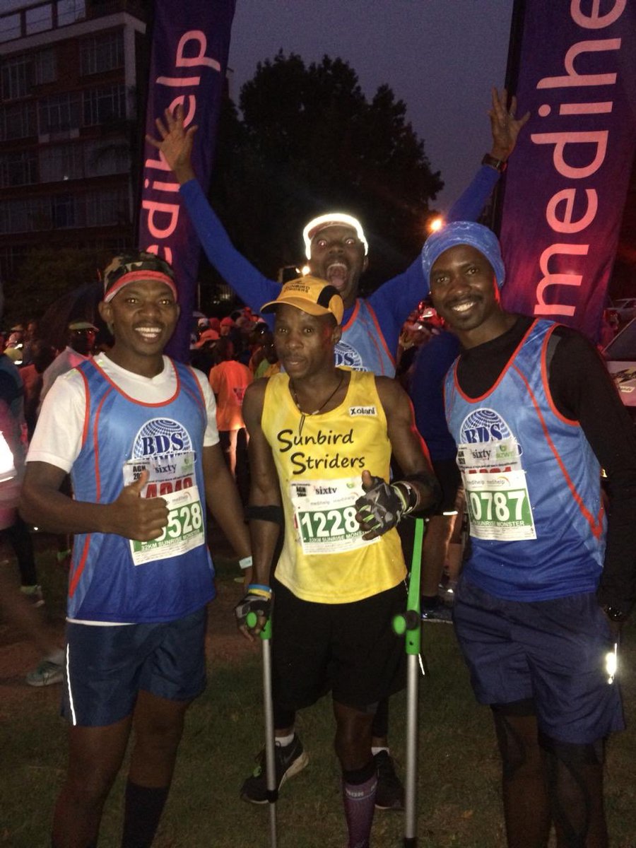 Fast forward to 2018, hungover as hell, beer in my hand, i see  @Xolanilivelife attempting to finish the  @ComradesRace. Up until this point, i had called everyone running this race crazy but as i went to bed that day, i knew things were not the same. Something inside me had moved.