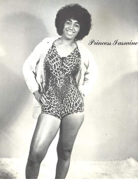 Cynthia Perretti worked as Princess Jasmine in the 70s and 80s and also was a trainer for the women on the original Gorgeous Ladies of Wrestling TV show in the mid-80s.