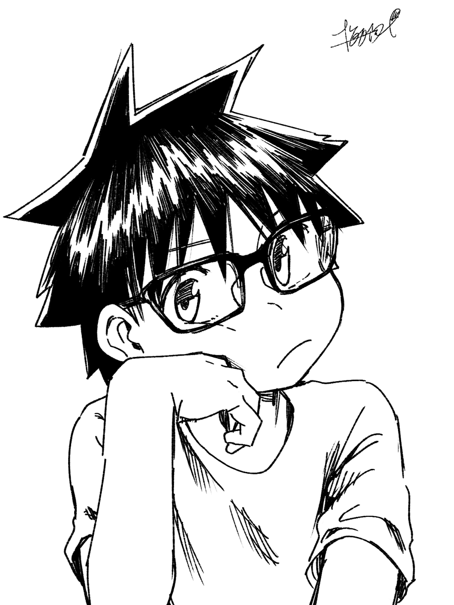 黒縁 