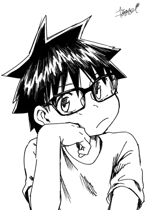 黒縁 