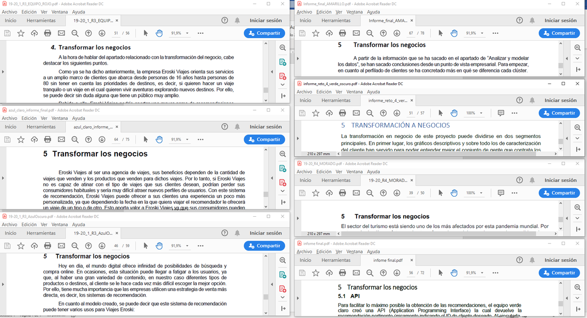 abediaga's tweet photo. Revisando los informes de los alumnos de @MUAnalytics Gratamente sorprendido por el nivel de los informes. No me quiero imaginar los informes de dentro de 3 años... ¡Mucho nivel! https://t.co/TXD9DzCrBm
