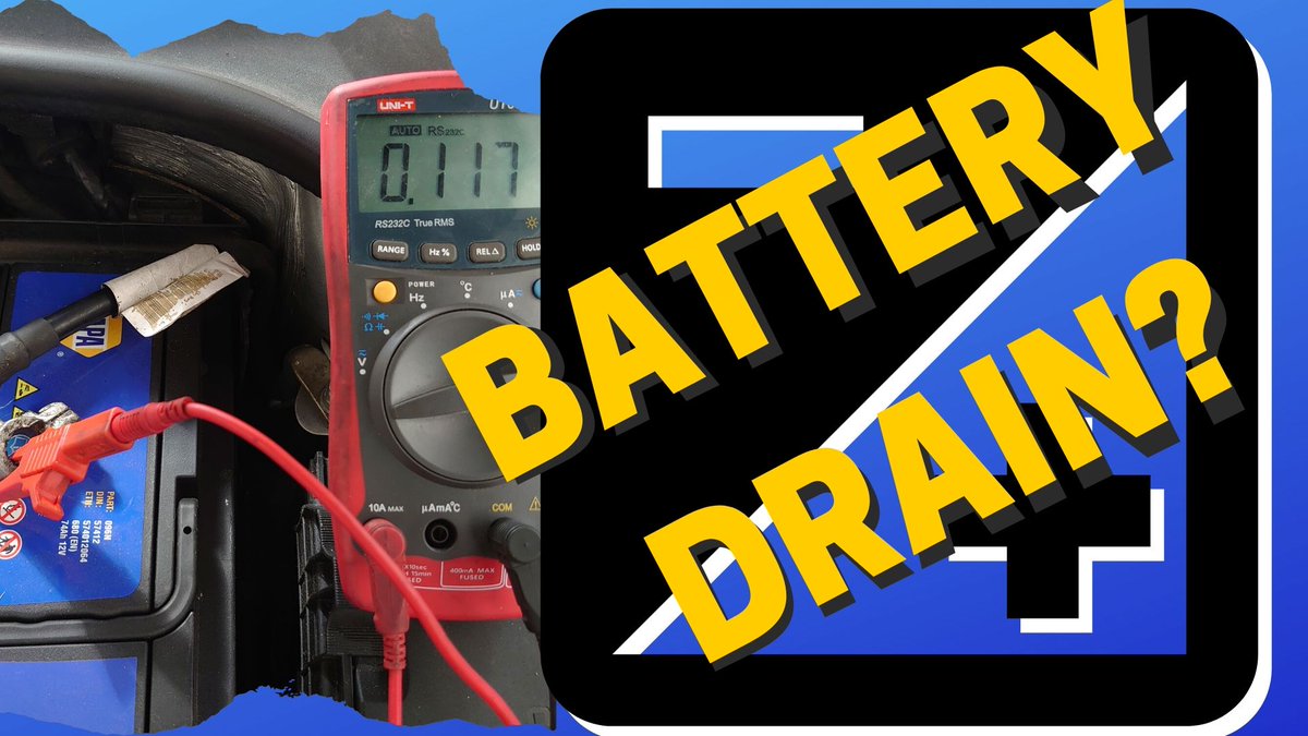 Check out the new video! VW Golf battery draining over night youtu.be/2SXxRadq144
 #diagnostics #VW #VWGolf #batterydrain #Volkswagen