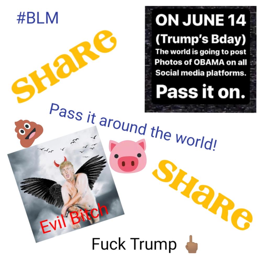 SunshineForOne's tweet image. 🖕🏽 Trump Day! #BlackLivesMatter #FuckTrump