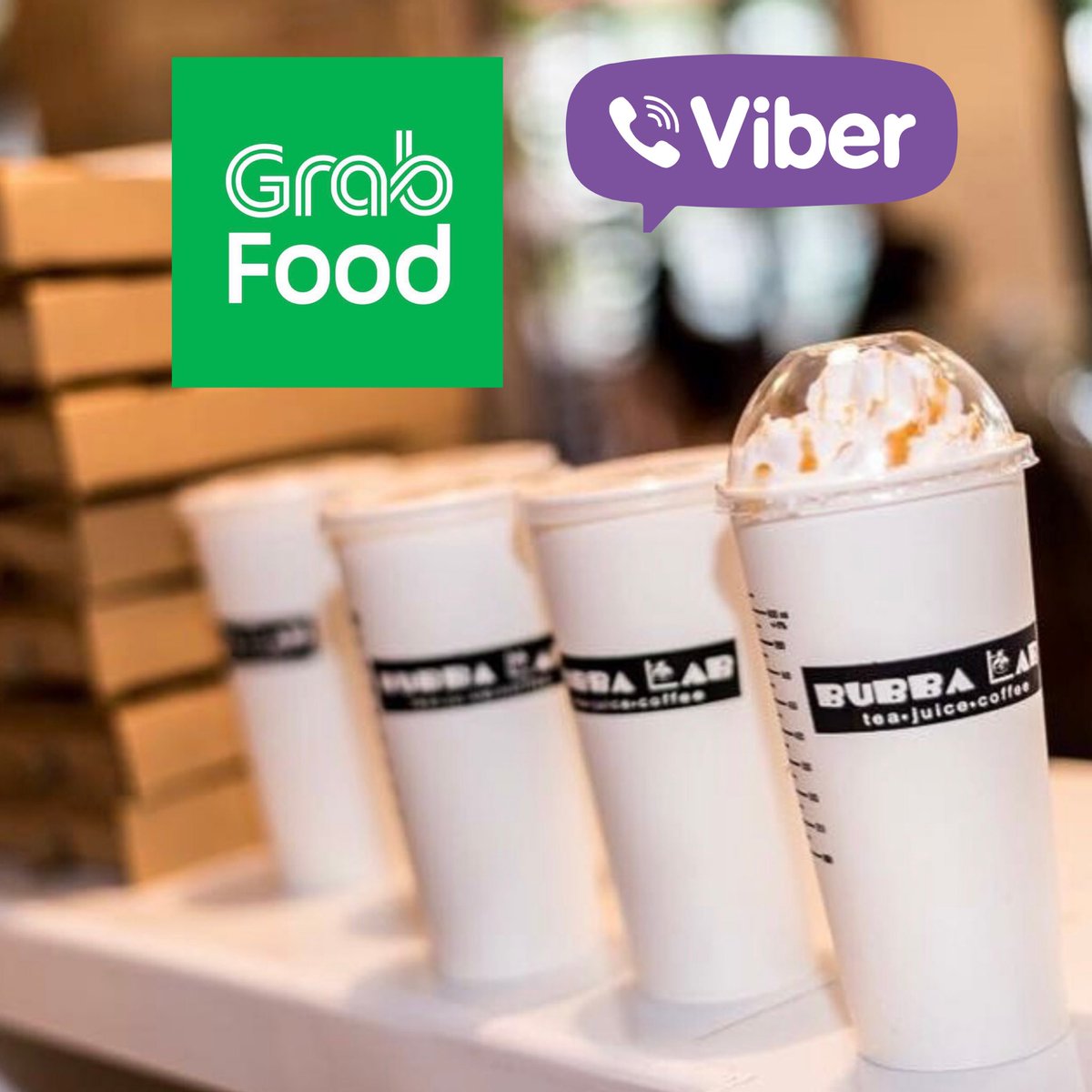 BubbaLab's tweet photo. The long wait is over! We’re glad to deliver you scientifically delicious food &amp; drinks, right up to  your doorstep. They have been made available on GrabFood PH or Viber( 0927 151 2410)to order from the comfort of wherever you are. Ready those fingers to send in your orders!🤓💜 https://t.co/Pb6MWUtshg