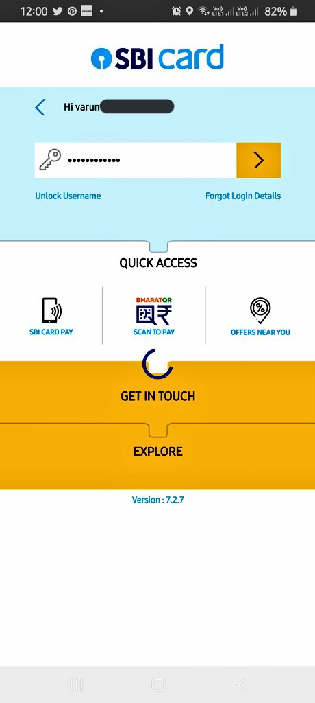 Varun929's tweet photo. @TheOfficialSBI  @ANI @nsitharaman @ianuragthakur  Respected Madam /Sir
The SBI has totally disappointed me, their credit card app is not working from last 2 months, no response on complaint. This Bank is destroying our PM's vision of Digital India.
I can't even sign in. https://t.co/xLVb24kOQd
