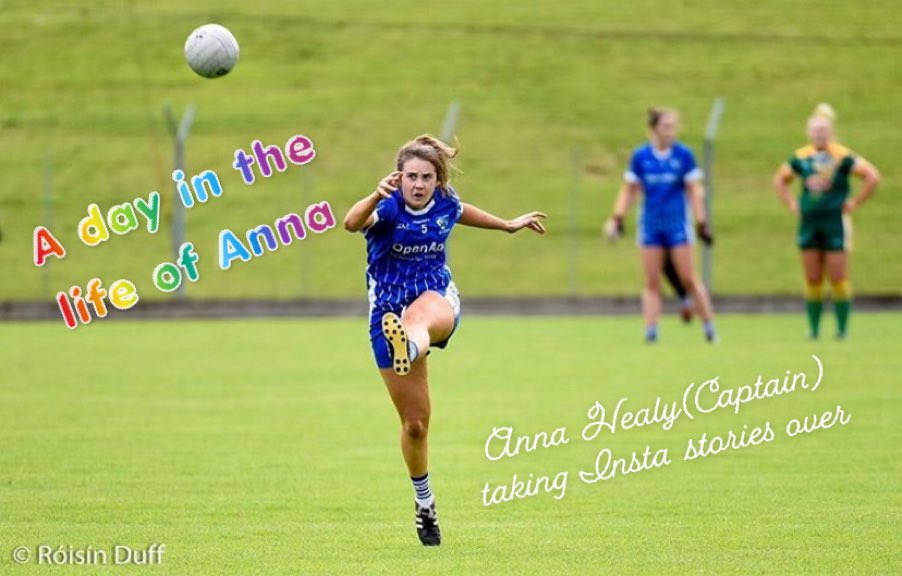 Tomorrow see’s our Intermediate Captain @anna_healy97 taking over our Instagram Stories.....You’ll see what it’s like in a day of Anna’s life during Covid! It’s a story not to be missed 🤗🎉🔵⚪️  #Instatakeover #instagram