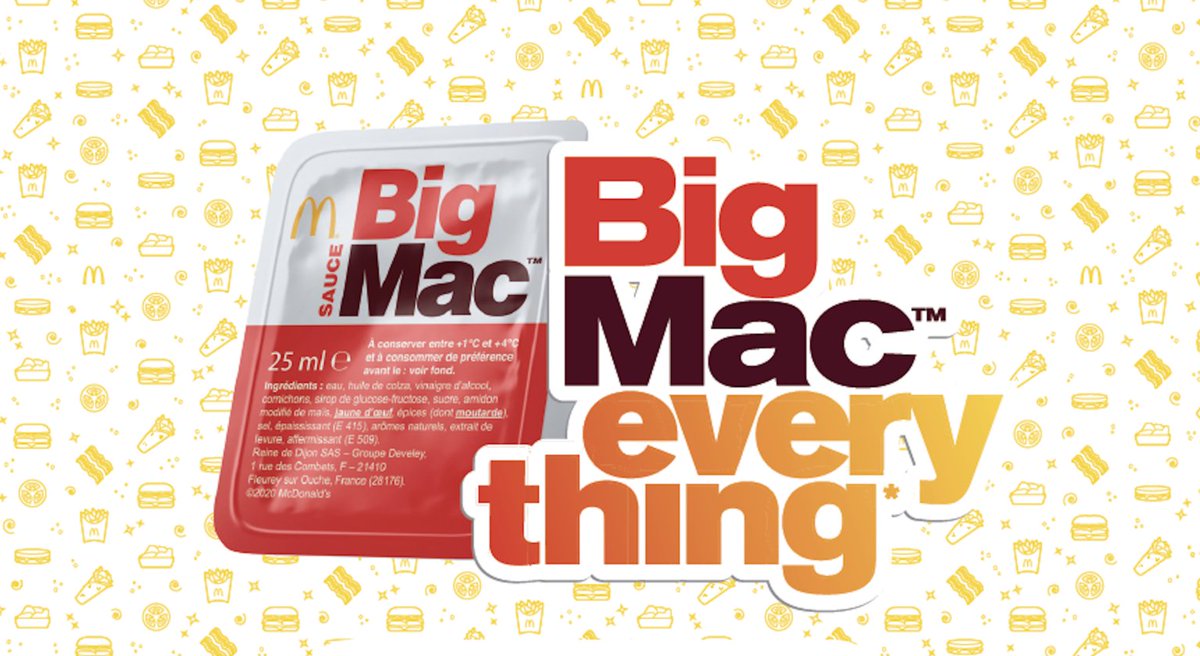 GossipRoomOff's tweet image. Vous l’attendiez tous, pour la première fois en France, McDonald’s met en vente sa célèbre #SauceBigMac en édition limitée du 10 au 14 juin ! 🍔
