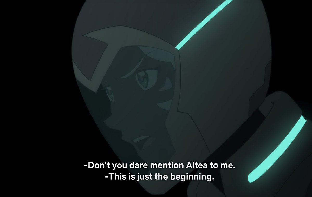 Their entire relationship goes on like that, with Lance doubting all Allura's decisions and never really understanding her feelings.One is that she's lost her people to Honerva.