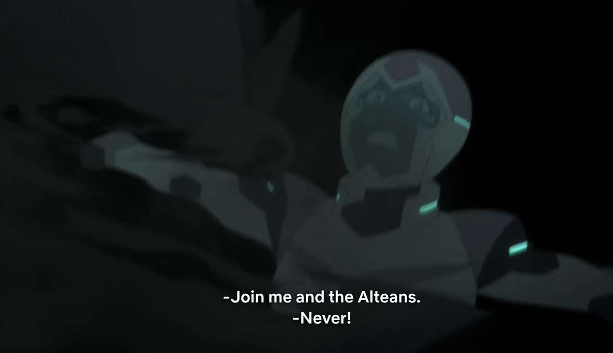 Their entire relationship goes on like that, with Lance doubting all Allura's decisions and never really understanding her feelings.One is that she's lost her people to Honerva.