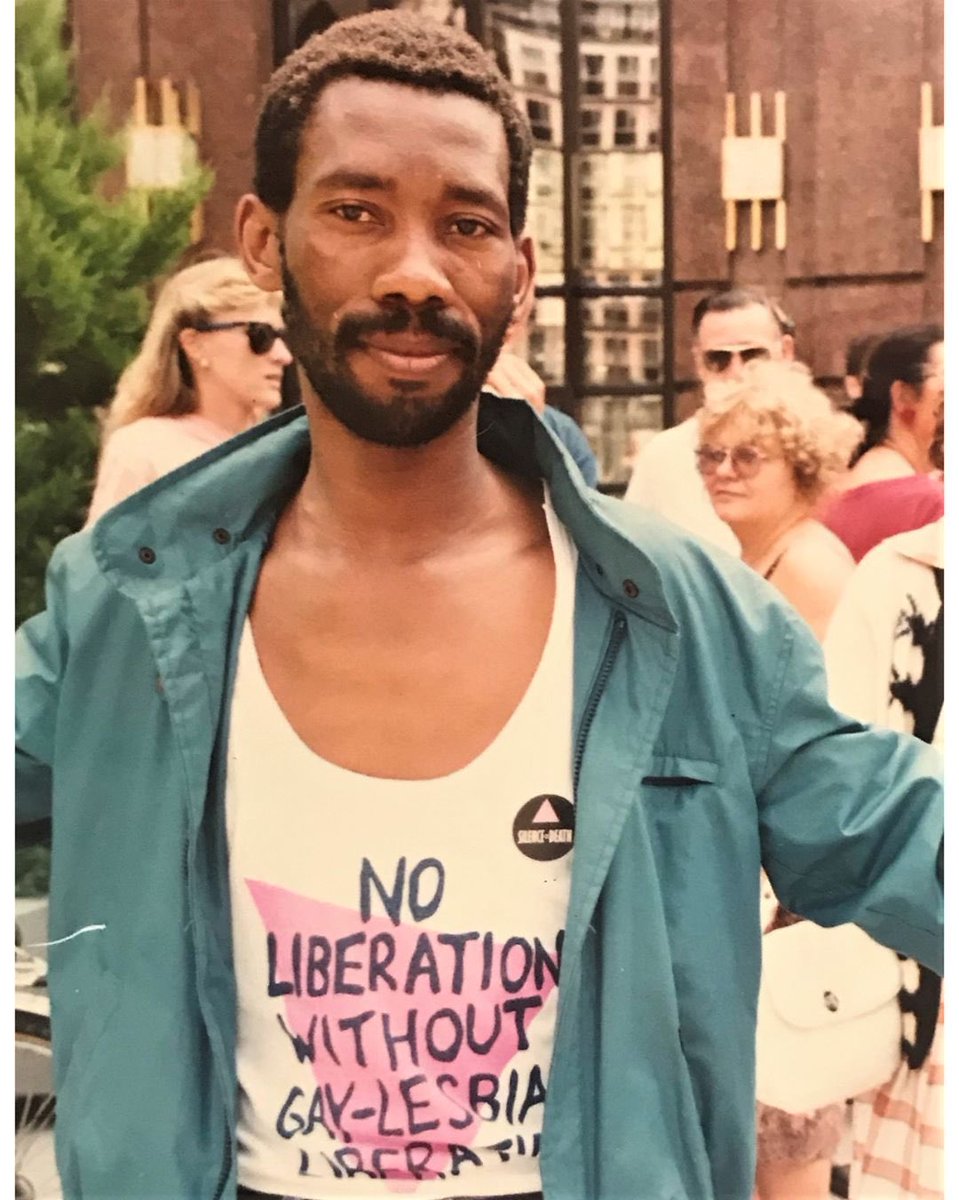 7. Simon NkoliHe founded the Gay + Lesbian Org. of the Witwatersrand in 1988 and organised the first pride parade in South Africa! He advocated for the protection from discrimination in the Bill of Rights in the 1994 South African constitution + for the repeal of the sodomy law