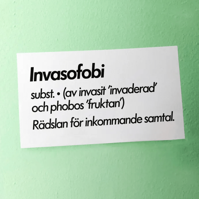 itpedagogense's tweet photo. Var tredje ung rädd för inkommande samtal – En av Sveriges vanligaste fobier - Enligt en ny Sifo-#Undersökning från mobiloperatören #Vimla får 35 procent av Sveriges unga samma symptom när mobi ... - https://t.co/2XsT1BqZAB - https://t.co/OrvkWlBZlB - #Mobiltelefoni - #ITKUNSKAP https://t.co/uD0cLNFeak