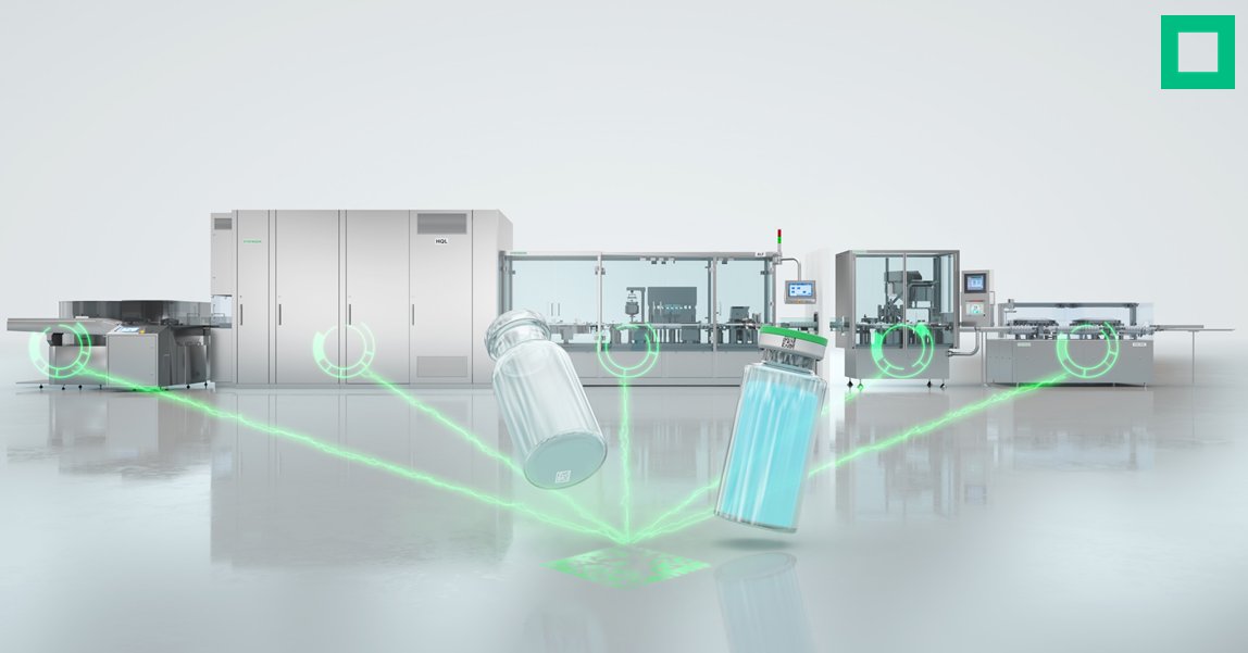 Syntegon's tweet photo. #SODA - #Traceable #data makes production #safe. Valuable information collected during production is now assigned to individual #containers and traced in a structured manner.
#ShapingTheFuture #SingleObjectDataAcquisition #DataMatrixCode https://t.co/oZvYd1fIVX
