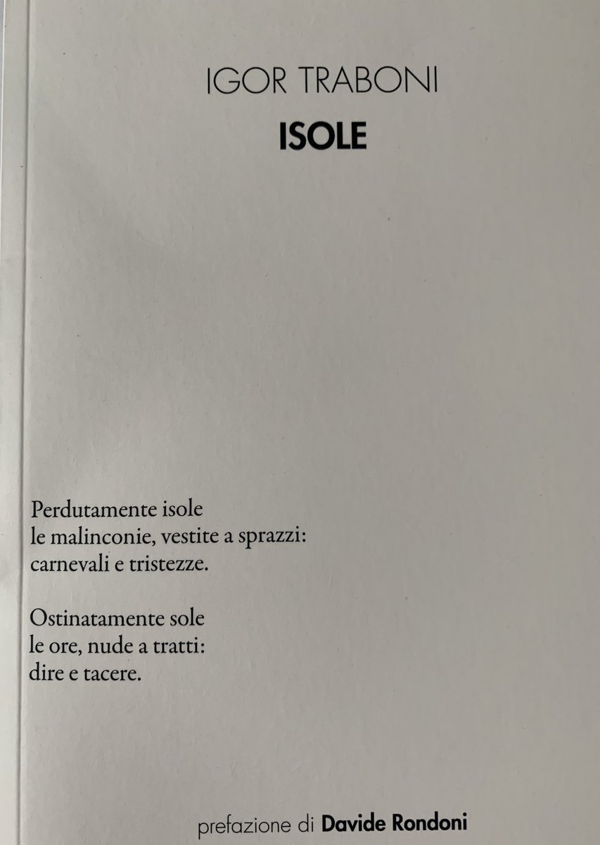 È arrivato! ⁦Quando ci vediamo, vorrei una dedica @IgorTraboni⁩ @edizioniensemble