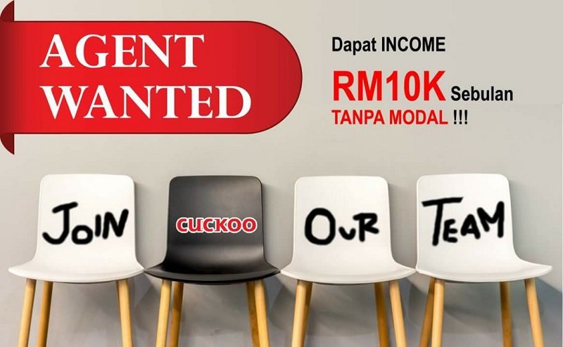 abrahamwang92's tweet photo. Anyone looking for Side Income?
Business without Capital Cuckoo 
RM1K - RM4K per month
Or you can Register here:
https://t.co/yAIq31KDdU
#JobSeekersSA #kuchingvacancy #vacancies
#carikerja #PartTime #Fulltime #cuckoo #cuckooagent https://t.co/LL5kVoNeHo